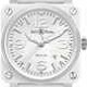 Bell & Ross BR03-92 White Ceramic BR0392-WH-C-SCA image 0 thumbnail