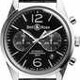 Bell & Ross BR126 Vintage Officer BRG126-BL-ST-SCR image 0 thumbnail