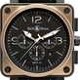 Bell & Ross BR 01-94 Pink Gold & Carbon Officer BR0194-BICO-OF image 0 thumbnail