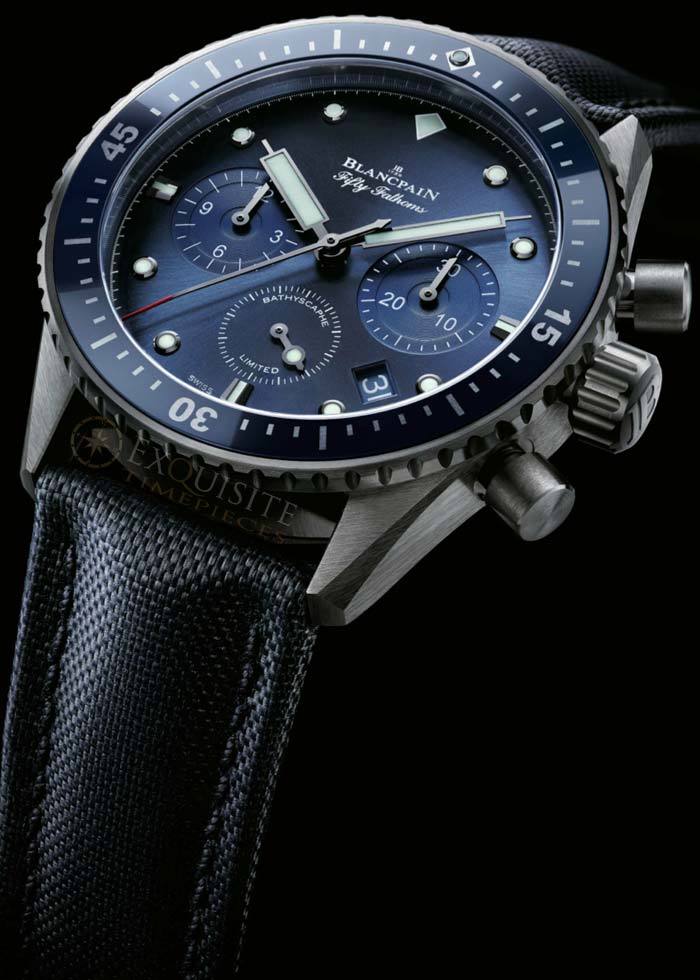 Blancpain Fifty Fathoms Ocean Commitment Bathyscaphe Chronographe FlyBack 5200 0240 52A