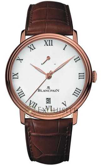 Blancpain Villeret 8 Jours Manuelle 18kt Rose Gold 6613 3631 55B
