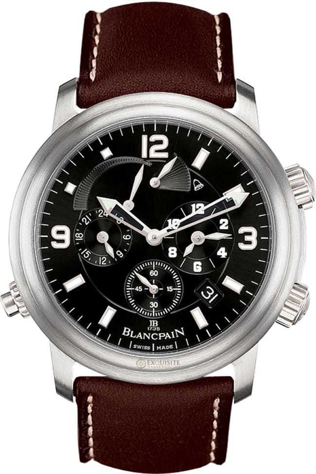 Blancpain Leman GMT Alarm Date 2041-1230-63B