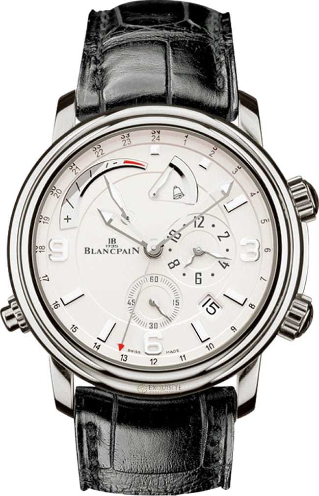 Blancpain Leman GMT Alarm Date 2841-1542-53B