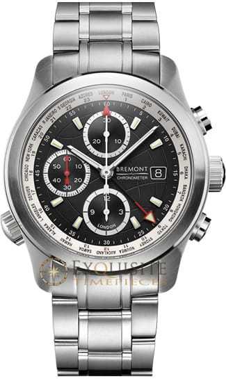 Bremont ALT1/WT/BK World Timer