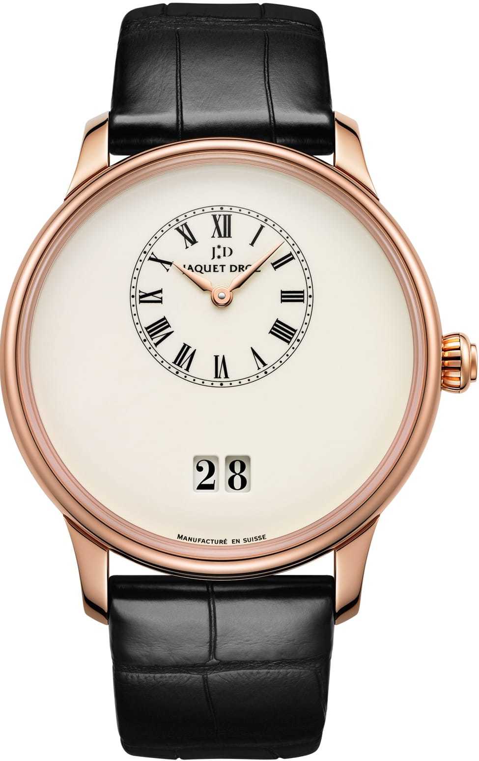 Jaquet Droz Grande Date Ivory Enamel J016933200