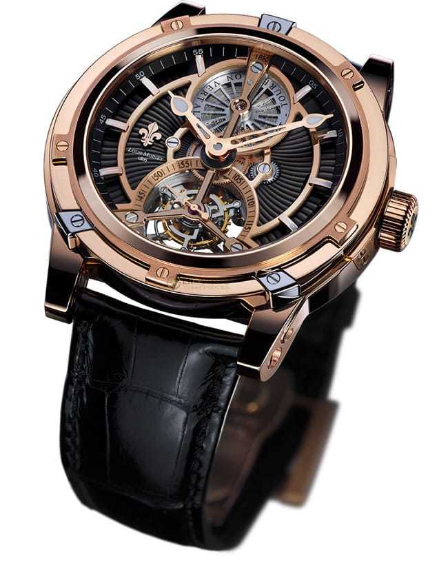 Louis Moinet Vertalor Tourbillon Rose Gold LM-35.50.55