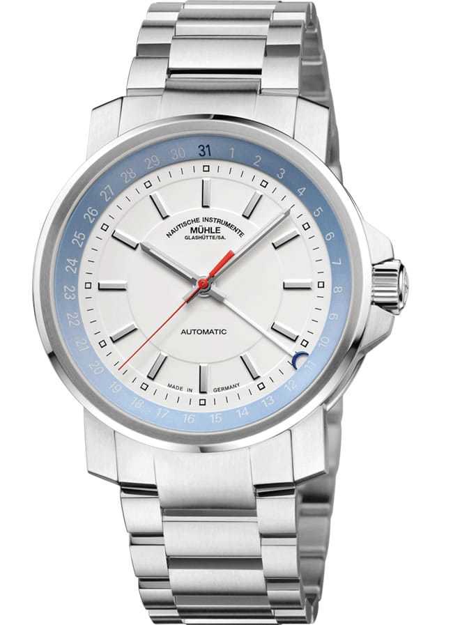 Mühle Glashütte 29ER Zeigerdatum Bracelet M1-25-32-MB