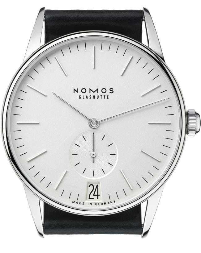 NOMOS Glashütte Orion 38 Datum Weiss 