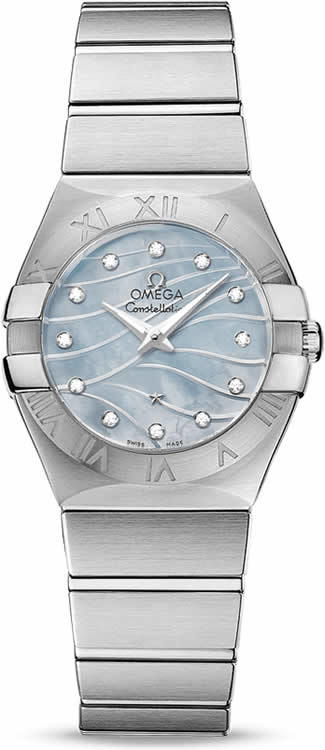 Omega Constellation Quartz 27mm 123.10.27.60.57.001