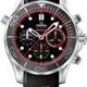 Omega Seamaster 300m Diver Co-Axial Chronograph 44mm Black and Red image 0 thumbnail