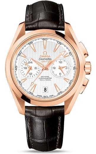 Aqua Terra 150M Omega Co-axial GMT Chronograph 43mm 231.53.43.52.02.001