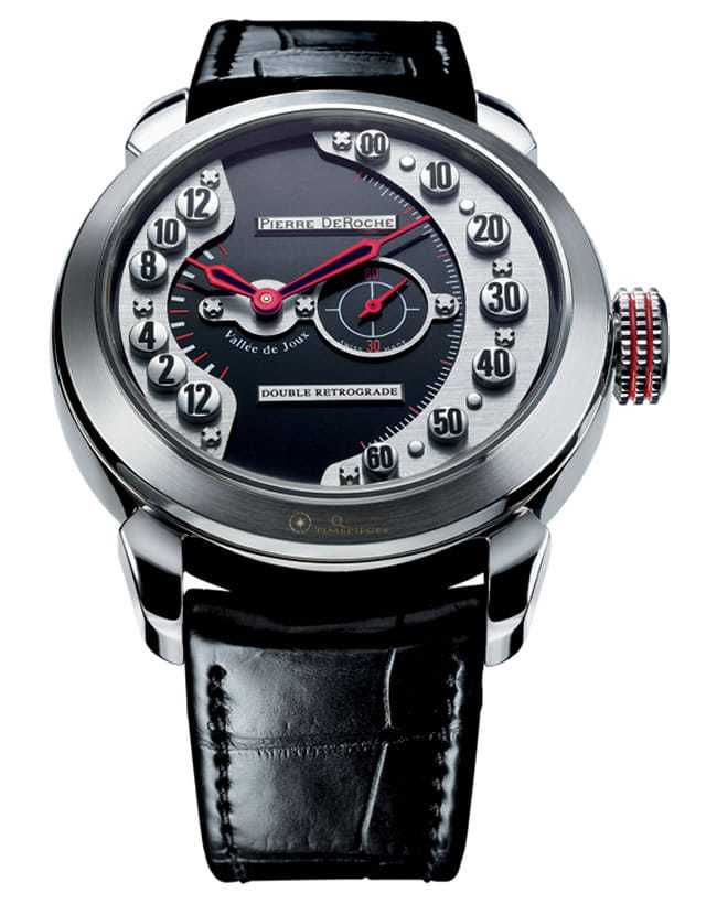 Pierre DeRoche GrandCliff Double Retrograde Skyscrapers GRC10004ACI0-001CRO