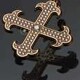 Strom Agonium Cross Redgold with Diamonds image 0 thumbnail