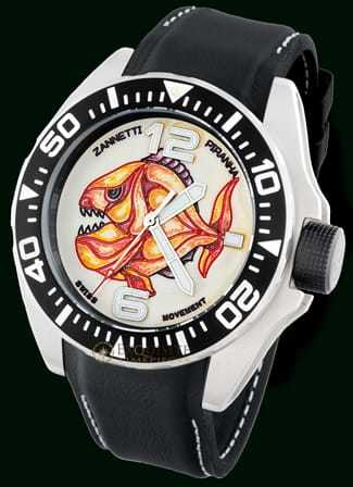 Zannetti Piranha Painting Colour Orange