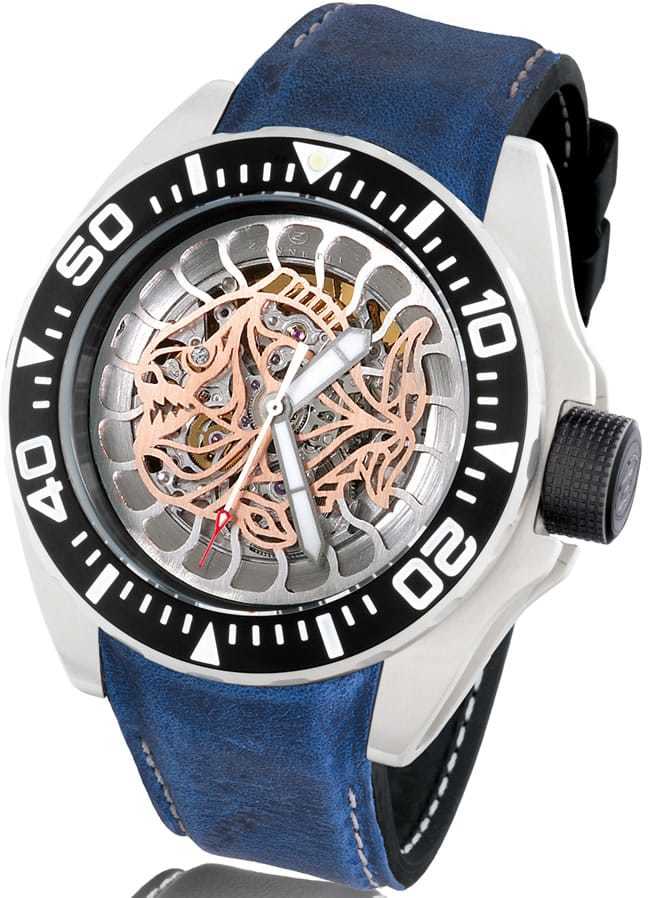 Zannetti Piranha Squelette gold