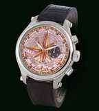 Zannetti Compass Rose Chrono Red image 1 thumbnail