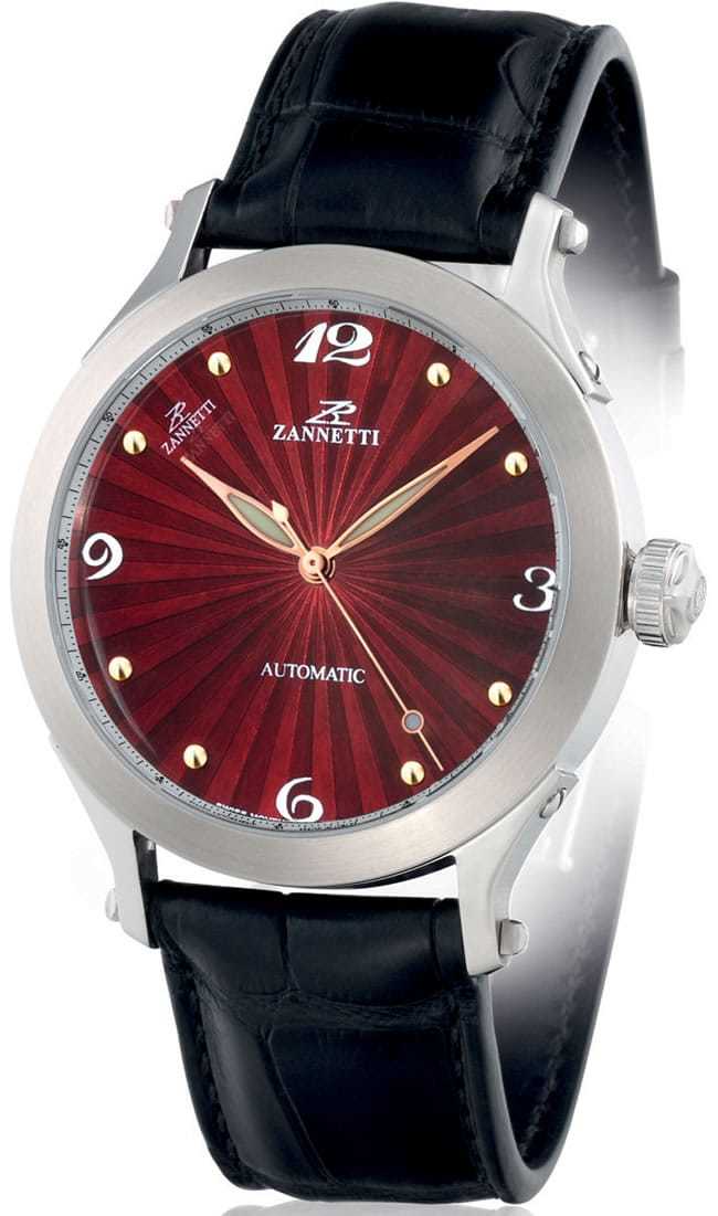 Zannetti Regent Steel Automatic Red