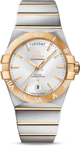 Constellation Omega Co-Axial Day-date 38mm 123.25.38.22.02.002