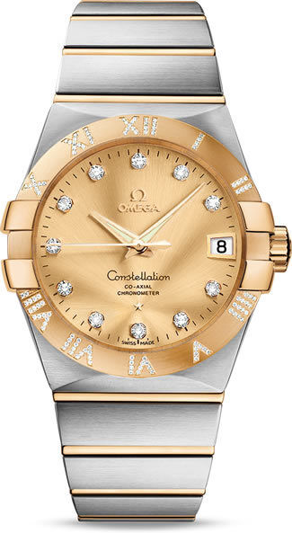 Constellation Omega Co-Axial 38mm 123.25.38.21.58.002