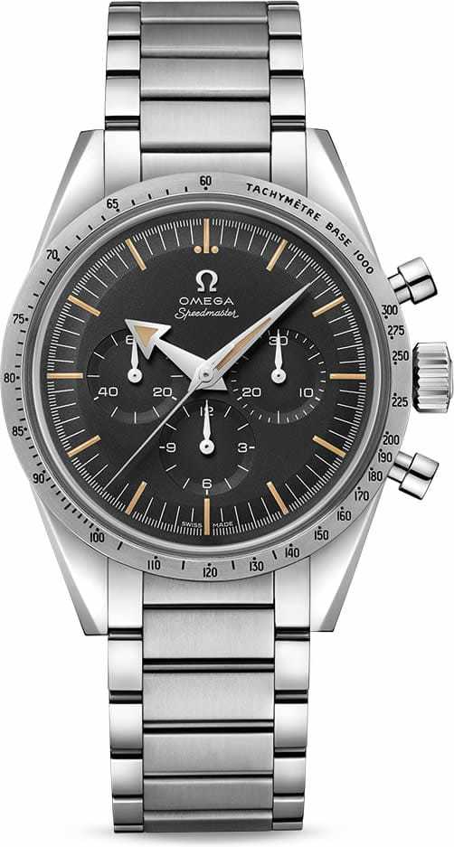 Omega speedmaster broad arrow 1957 special edition hotsell