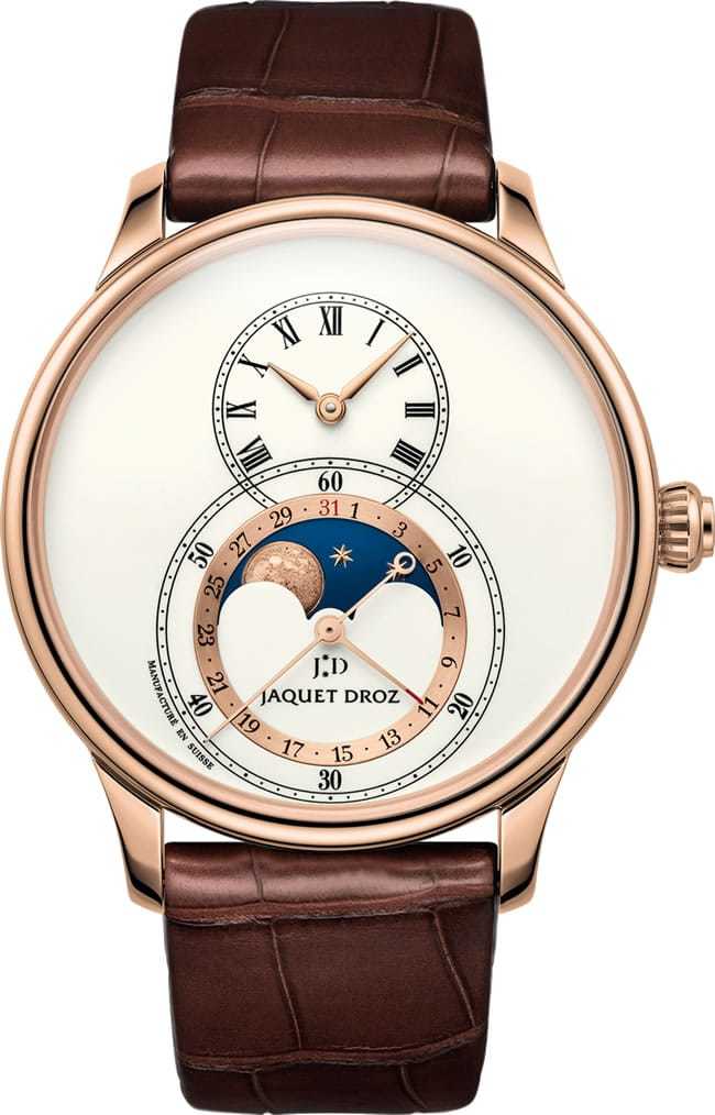Jaquet Droz Grande Seconde Moon Ivory Enamel