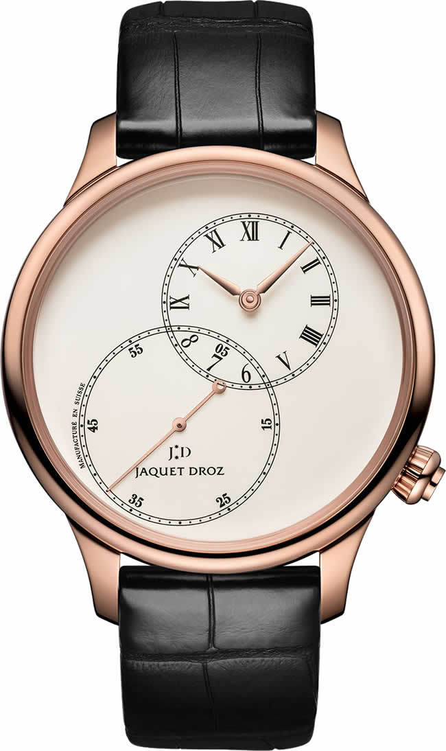 Jaquet Droz Grande Seconde Off-Centered Ivory Enamel