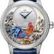 Jaquet Droz Petite Heure Minute Relief Rooster image 0 thumbnail
