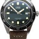 Oris Divers Sixty Five Green Dial Leather Strap image 0 thumbnail