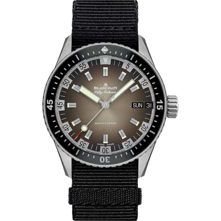 Blancpain Fifty Fathoms Bathyscaphe Day Date 70s 5052-1110-NABA