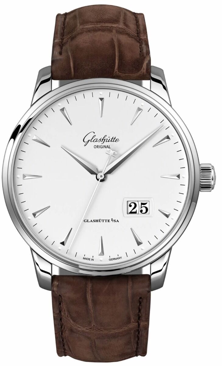 Glashütte Original Senator Excellence Panorama Date White Dial 1-36-03-05-02-71