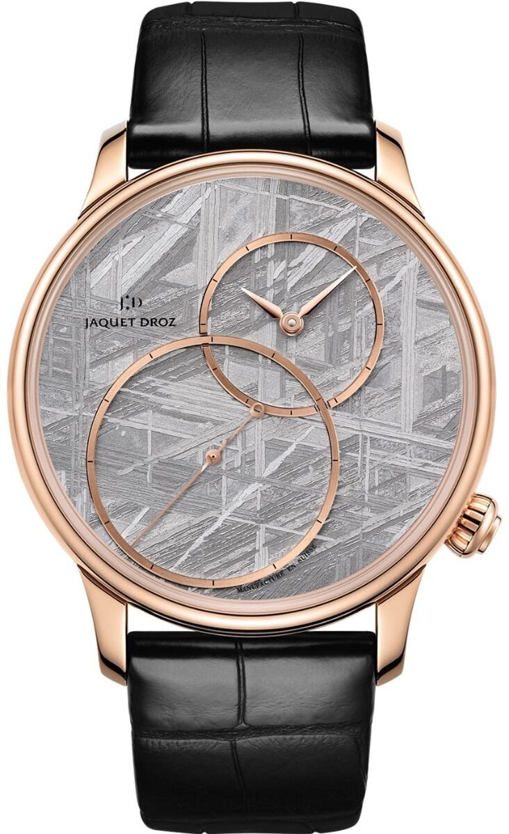 Jaquet Droz Grande Seconde Off-Centered Meteorite