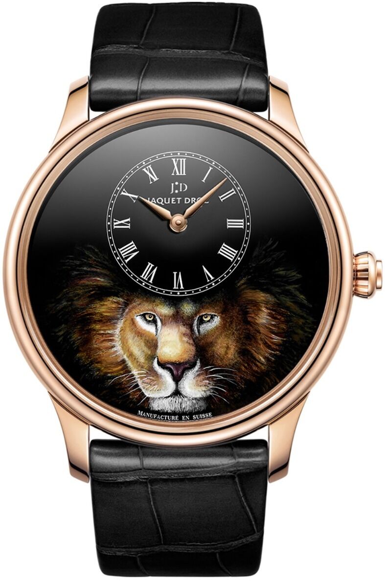 Jaquet Droz Petite Heure Minute Lion