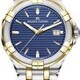 Maurice Lacroix Aikon Gents Blue Yellow Gold on Bracelet image 0 thumbnail