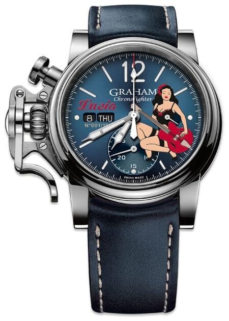 Graham Chronofighter Vintage Nose Art Limited Edition