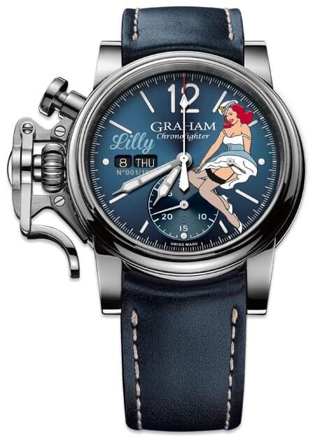 Graham Chronofighter Vintage Nose Art Limited Edition