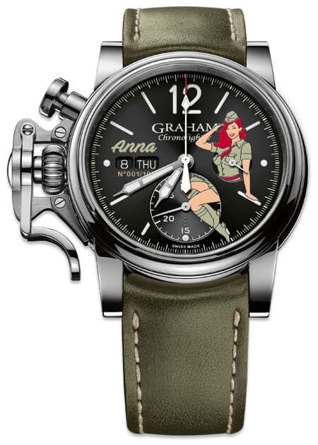 Graham Chronofighter Vintage Nose Art Limited Edition