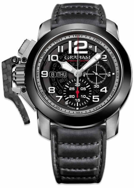 Graham Chronofighter Target Steel Black