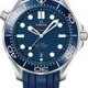 Omega Seamaster Diver 300M Co-Axial Master Chronometer on Rubber Strap image 0 thumbnail