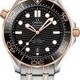 Omega Seamaster Diver 300M Co-Axial Master Chronometer Black Dial Sedna Gold image 0 thumbnail