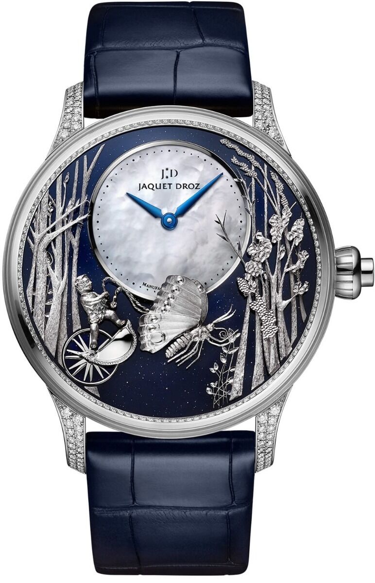 Jaquet Droz Loving Butterfly Automaton Diamonds