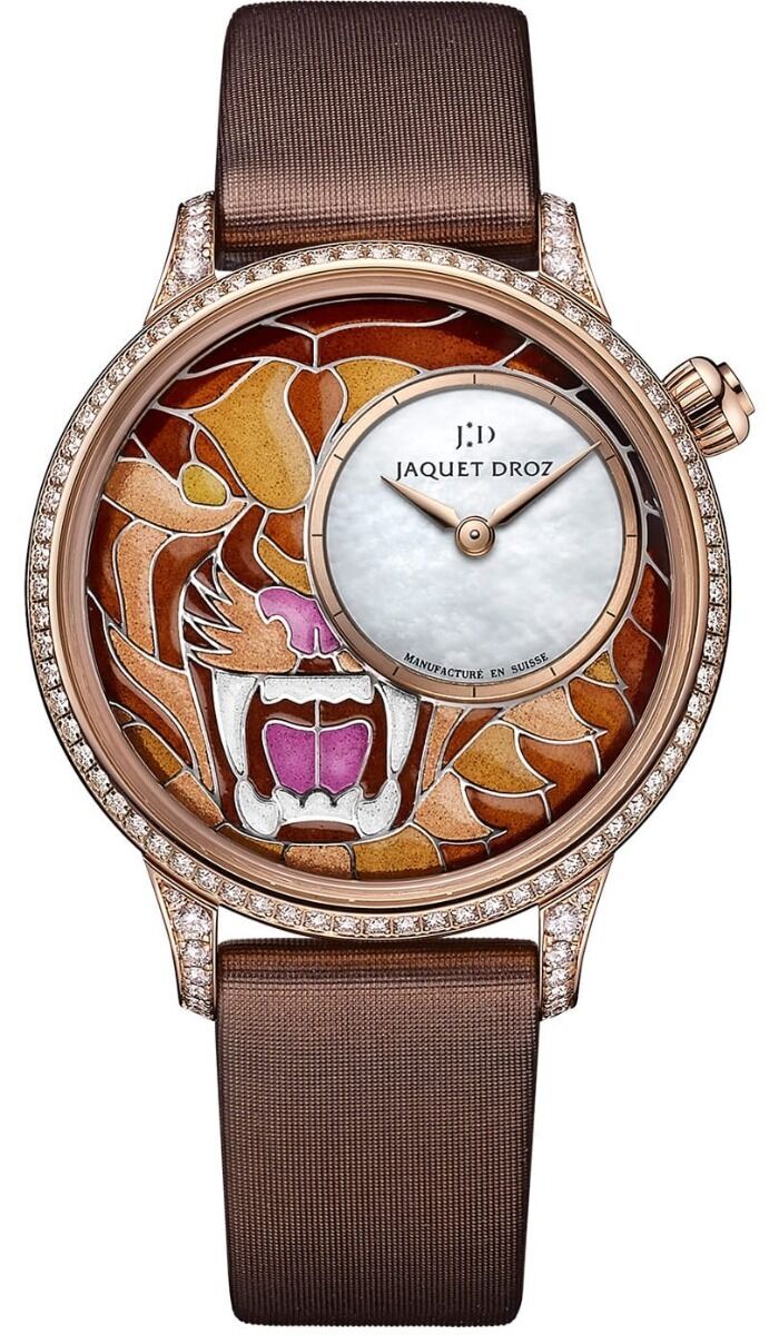 Jaquet Droz Petite Heure Minute Smalta Clara Tiger