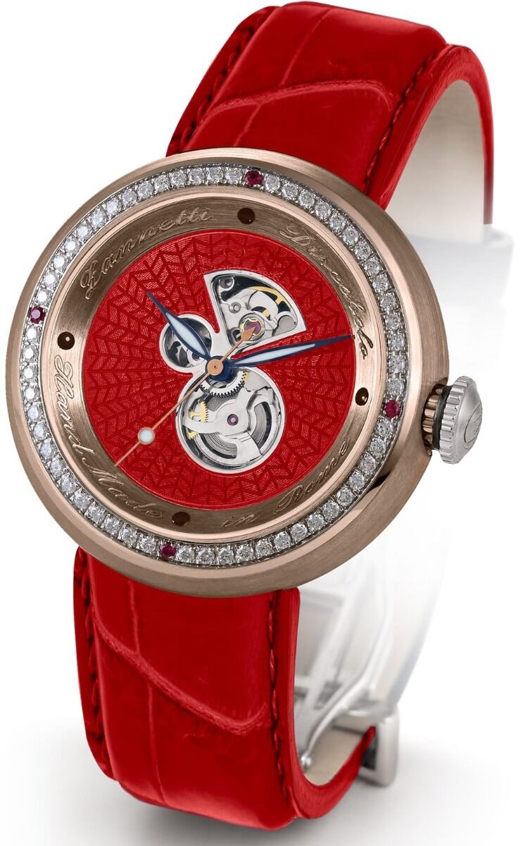 Zannetti Discobolo Lady Red Enamel