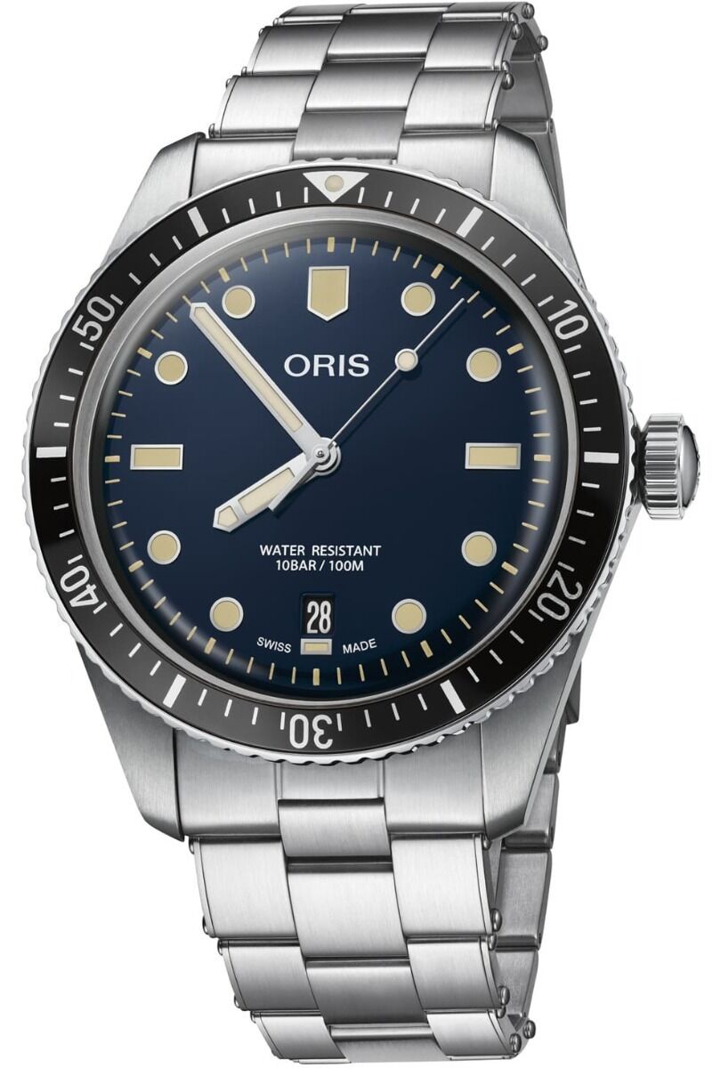 Oris Divers Sixty Five Blue on Bracelet