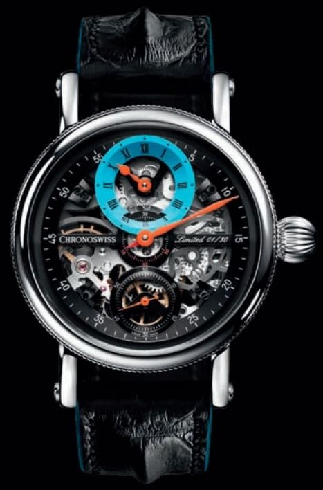 Chronoswiss Flying Grand Regulator Skeleton Blue
