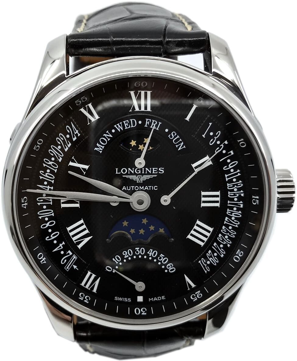 Longines Master Black Dial L2.739.4.51.7