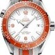 Omega Seamaster Planet Ocean 600M Master Chronometer Orange on NATO Strap image 0 thumbnail