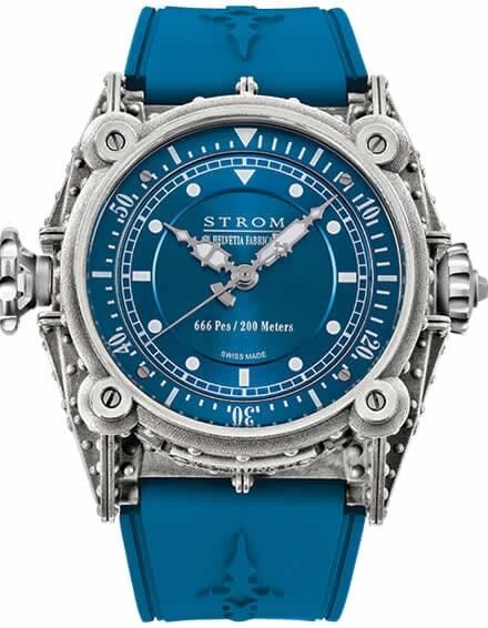 Strom Agonium Nethuns II Argentum Colorum Blue