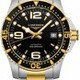 Longines Hydroconquest Black Dial Steel PVD Automatic image 0 thumbnail