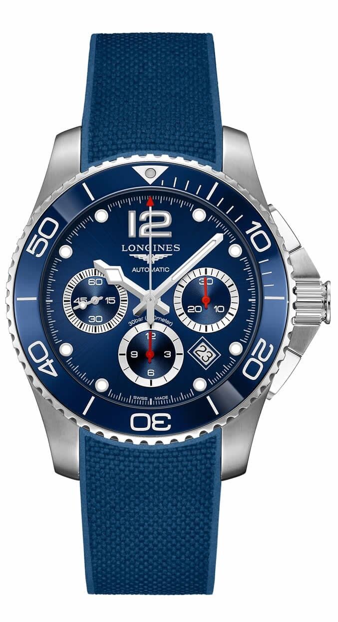 Longines chronograph hydroconquest hotsell