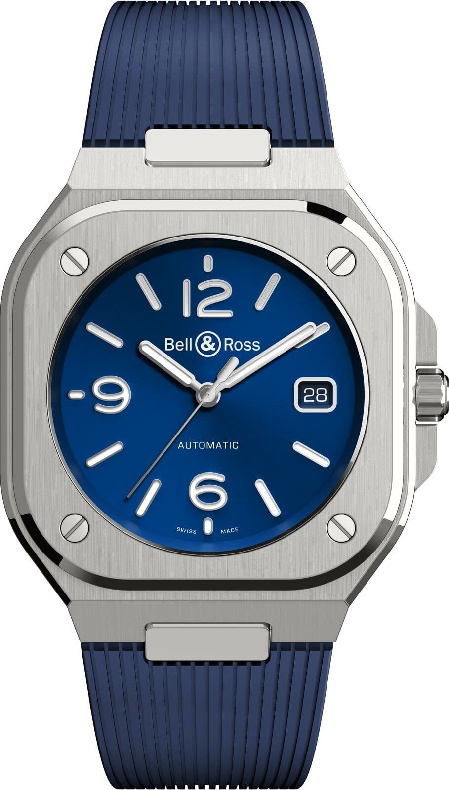 Bell & Ross BR 05 Blue on Rubber Strap
